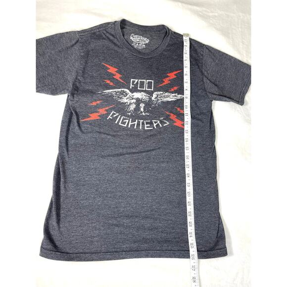 Foo Fighters Eagle Graphic Tee Heather Gray Size S - Picture 4 of 6